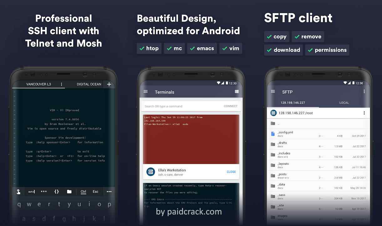 Termius - SSH SFTP and Telnet client Premium Mod Apk 5.2.6 Termius - SSH SFTP and Telnet client Premium Mod Apk 5.2.6