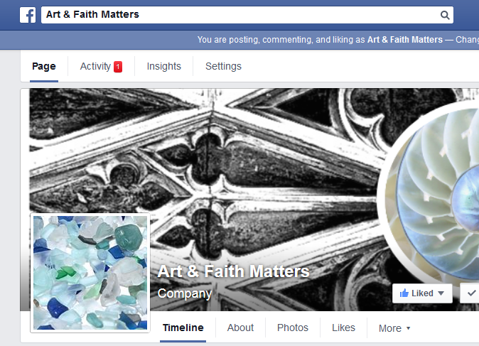 Art&Faith Matters is on Facebook