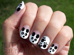 pandas panda nail challenge let manicure adorable take animal guess
