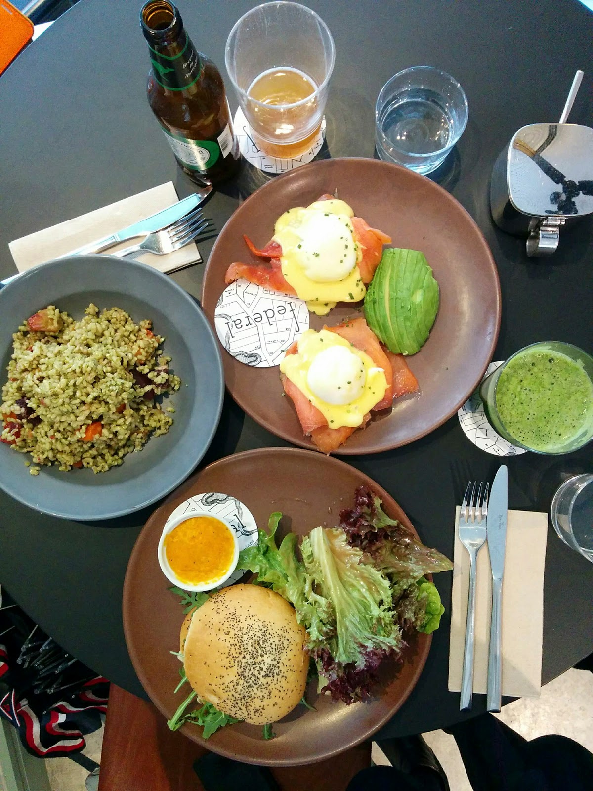 Federal cafe madrid brunch menu