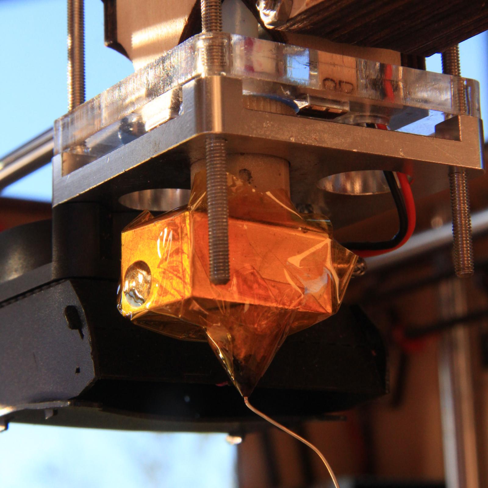 3D printer improvements: Isolate the hot end with Kapton and fight ... - New HotenD Isolation