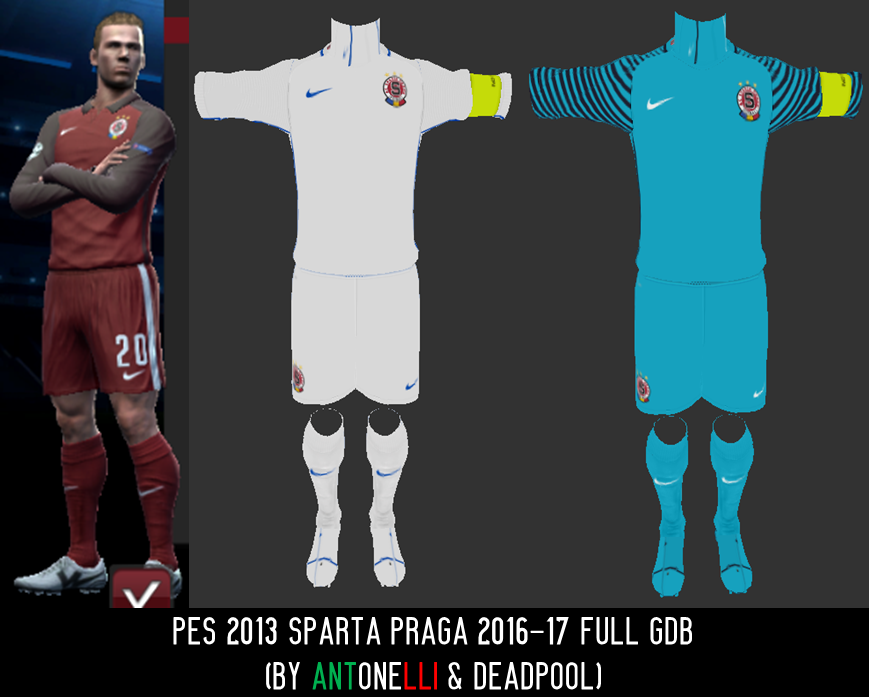 pes modif pes 2013 sparta prague 2016 17 gdb by antonelli deadpool pes modif pes 2013 sparta prague 2016 17 gdb by antonelli deadpool