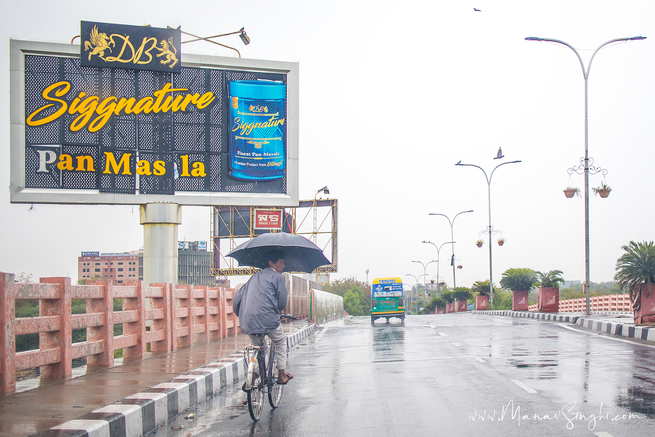 Rains in Jaipur due to Weather Disturbance created by Tauktae Cyclonic Storm.