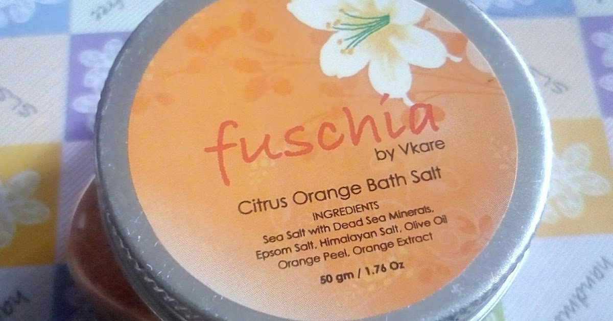 Fuschia Citrus Orange Bath Salt  Review