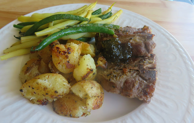 Lamb with Lemon, Mint & Potatoes