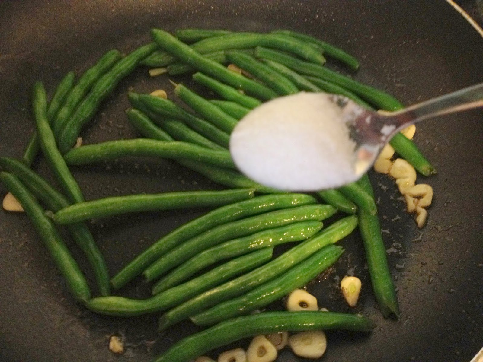 KoreanStyle Green Bean Side Dish