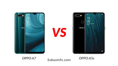 Oppo a7 vs oppo a5s - perbedaan oppo a5s dengan oppo a7 - apa perbedaan hp oppo a5s dengan oppo a7