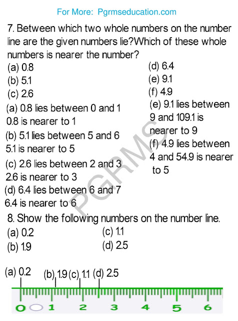 NCERT Solutions For Class 6 Maths Chapter 8 Exercise 8.1