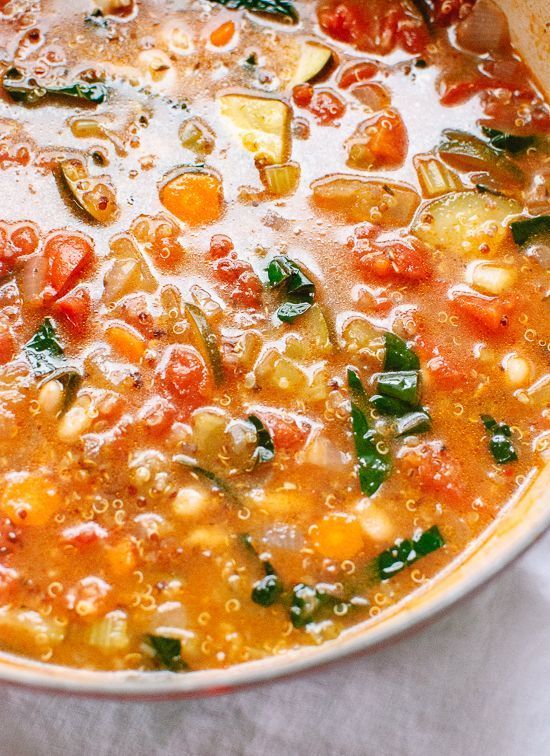 Quinoa Vegetable Soup Recipe Easy
