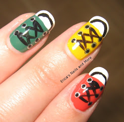 nails converse shoe notd erica colours