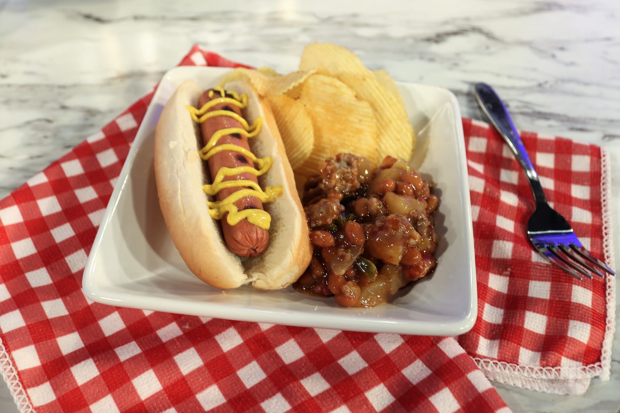 Corn, Beans, Pigs and Kids Hog Wild Baked Beans