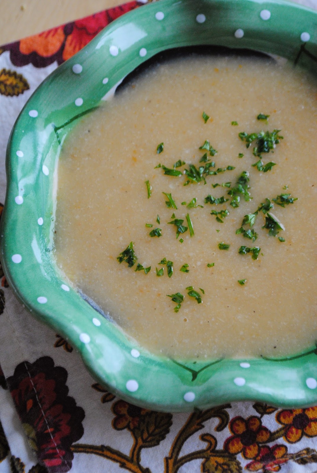 Lori's Lipsmacking Goodness Cream of Vegetable Soup, No cream necessary