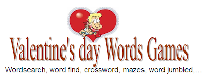 Valentine's Day Words Games