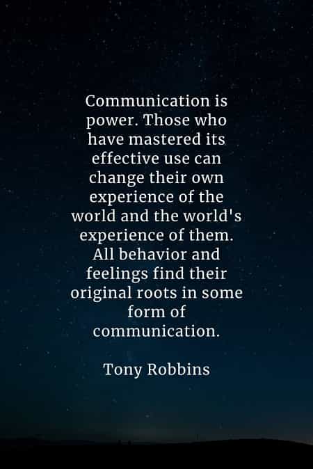 Importance Of Communication Quotes 45 Communication quotes that will point out its importance