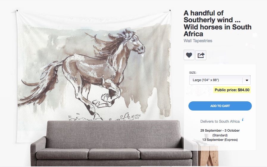 Maree's RedBubble blog Wall tapestries