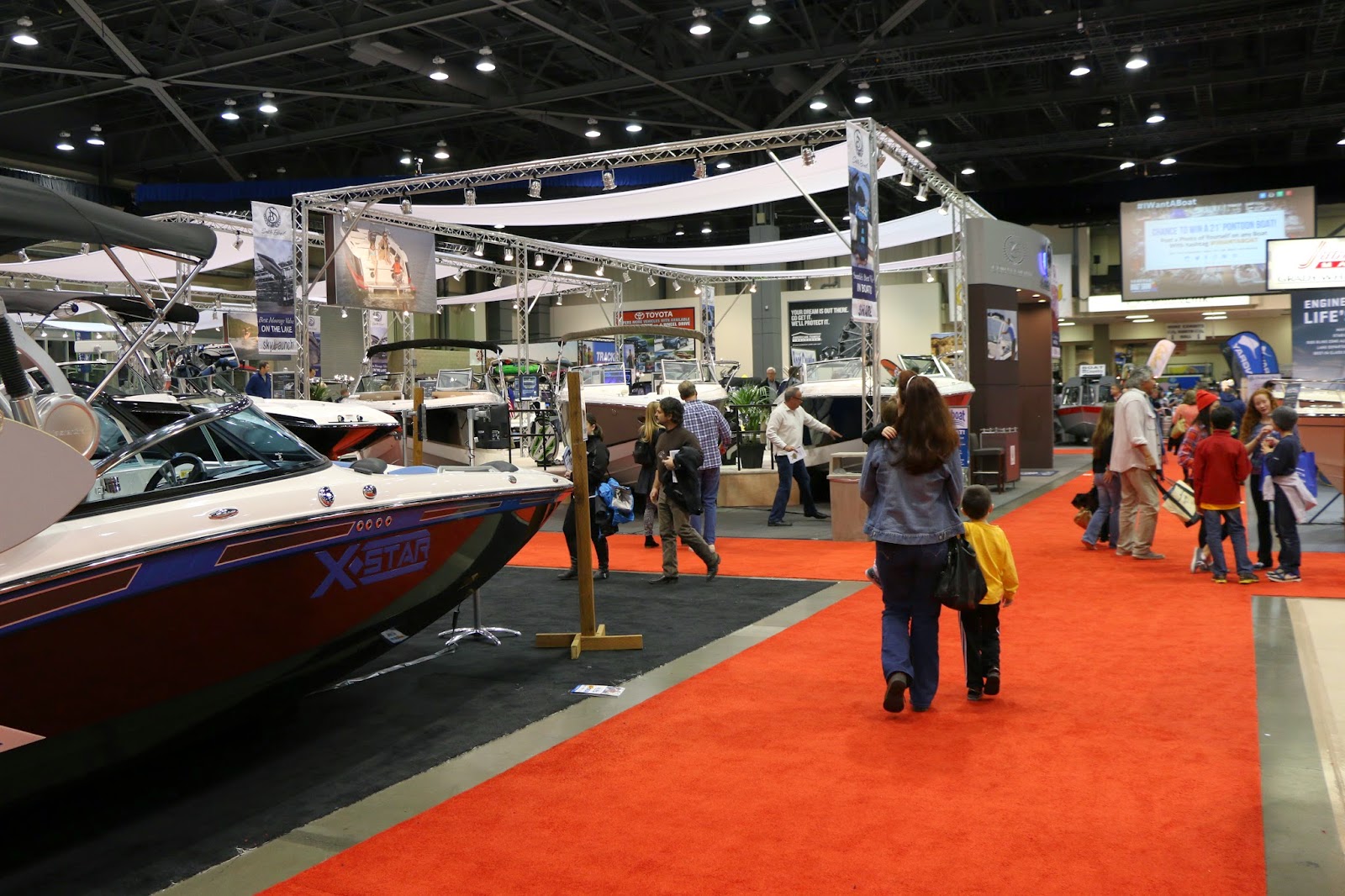 The Woods Seattle Boat Show January 31st, 2014