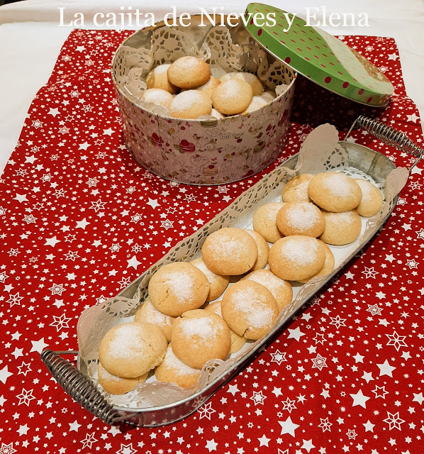 Pastas navideñas de aceite y anís