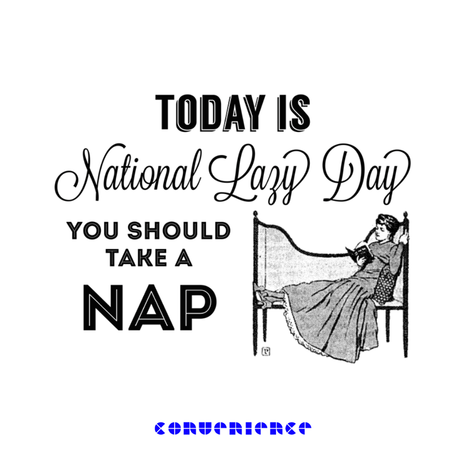 National Lazy Day National Lazy Day