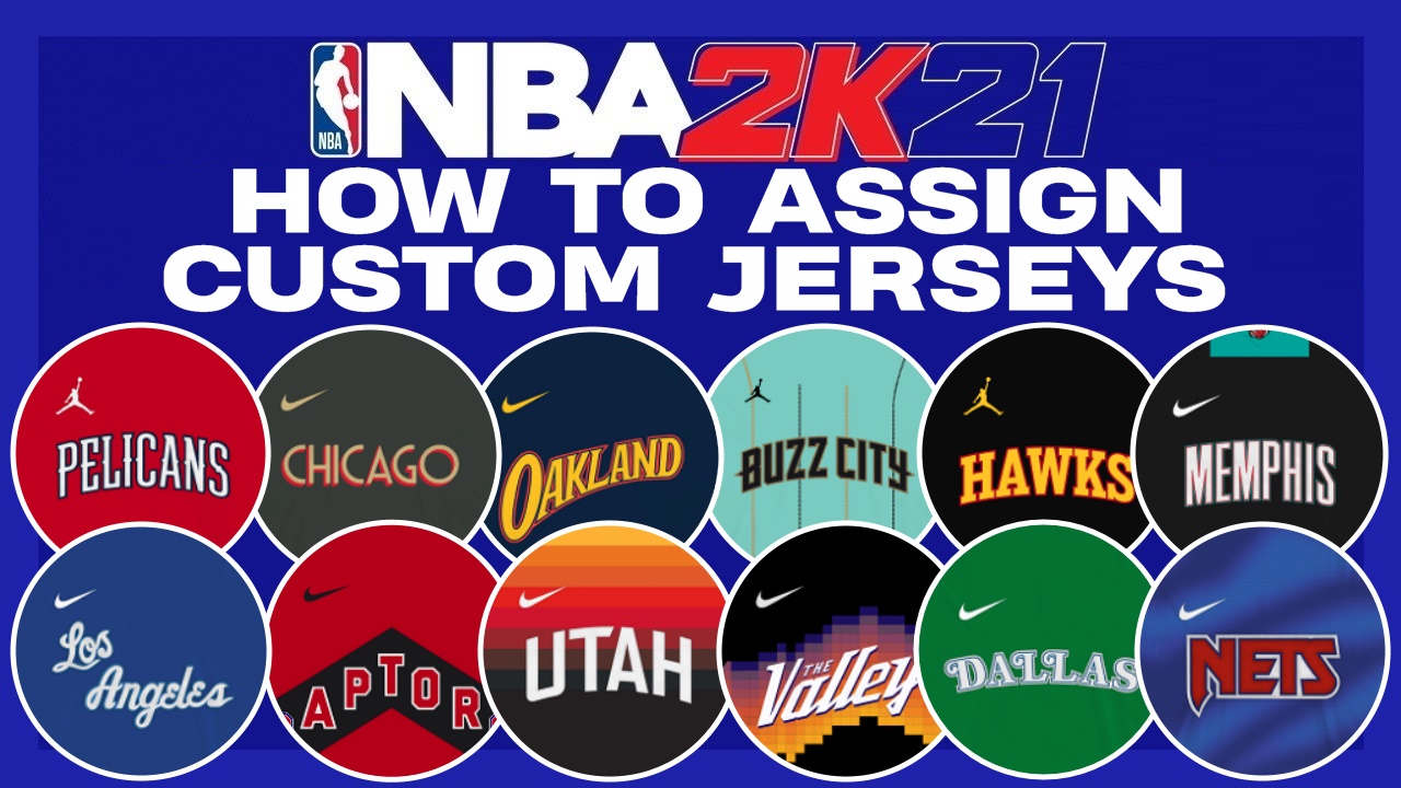 NBA 2K21: How to Assign Custom Jerseys with NBA2K Tools - Shuajota | Your Site for NBA 2K Mods