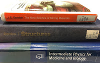 Appendix 1 in J. E. Gordon's book Structures: Or Why Things Don't Fall Down has an important lesson for students studying from Intermediate Physics for Medicine and Biology.