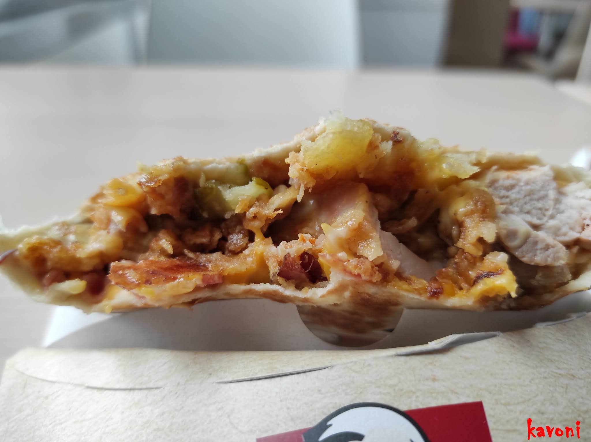 kavoniho žrádlo Kentucky Gold Wrapper, KFC