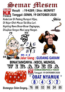 Prediksi Hk 19 Oktober 2020 Pangkalantoto Bali
