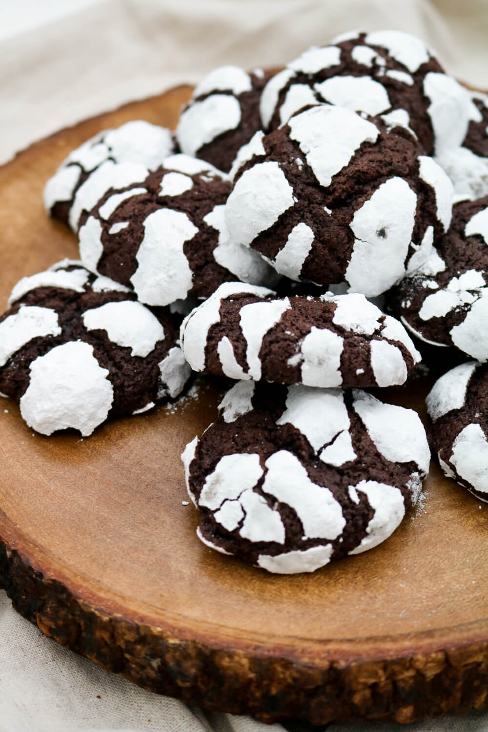 Chocolate Crinkle Cookies | Take Some Whisks