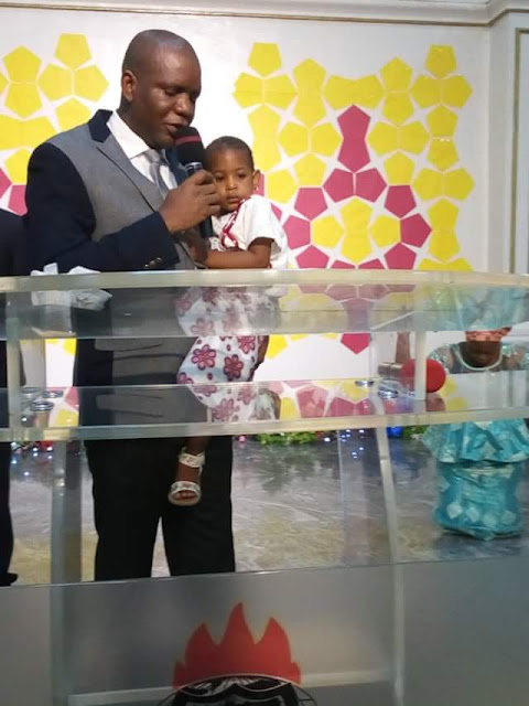 Woman claims her dead child was raised to life by "God of Bishop Oyedepo" in Adamawa (photos/video)