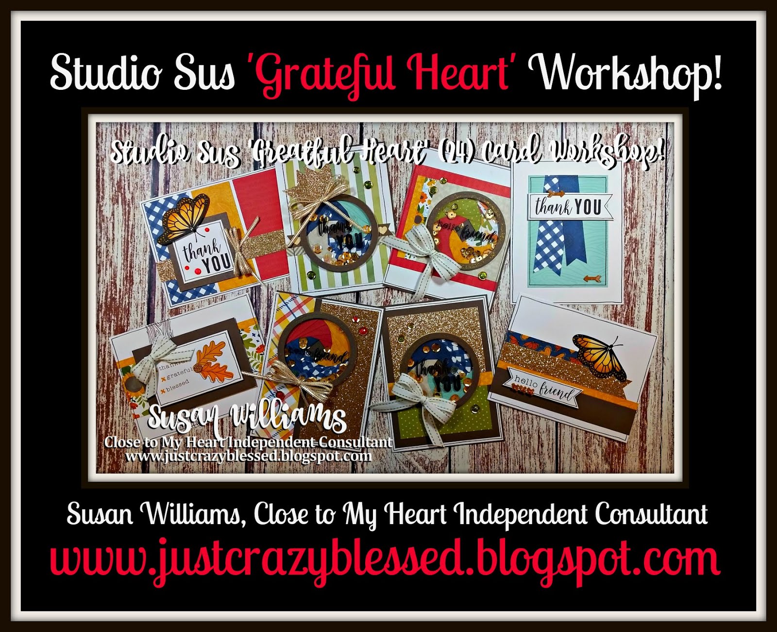 'Grateful Heart' Cardmaking Workshop!