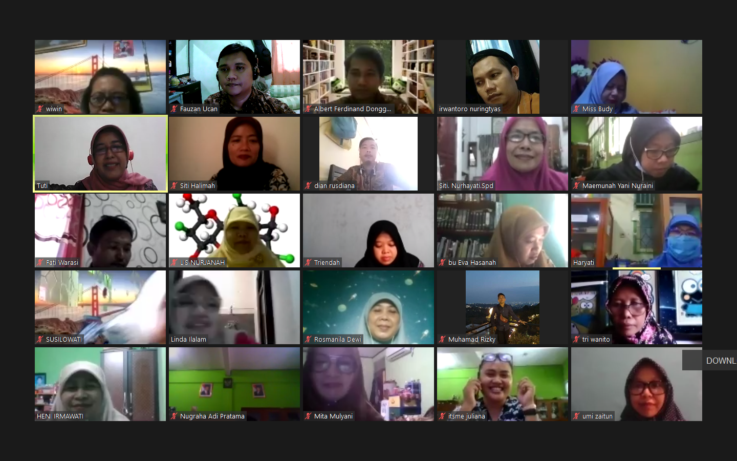 Rapat Evaluasi PJJ Semester Gasal T.A. 2020/2021