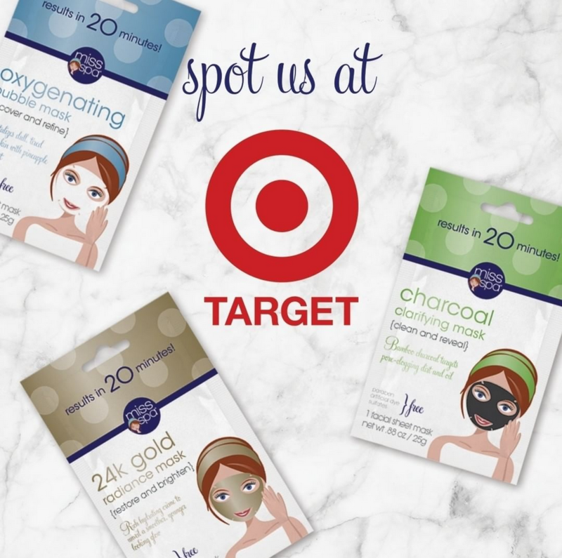 Beauty Find Miss Spa 3 New Facial Sheet Masks Launch at Target