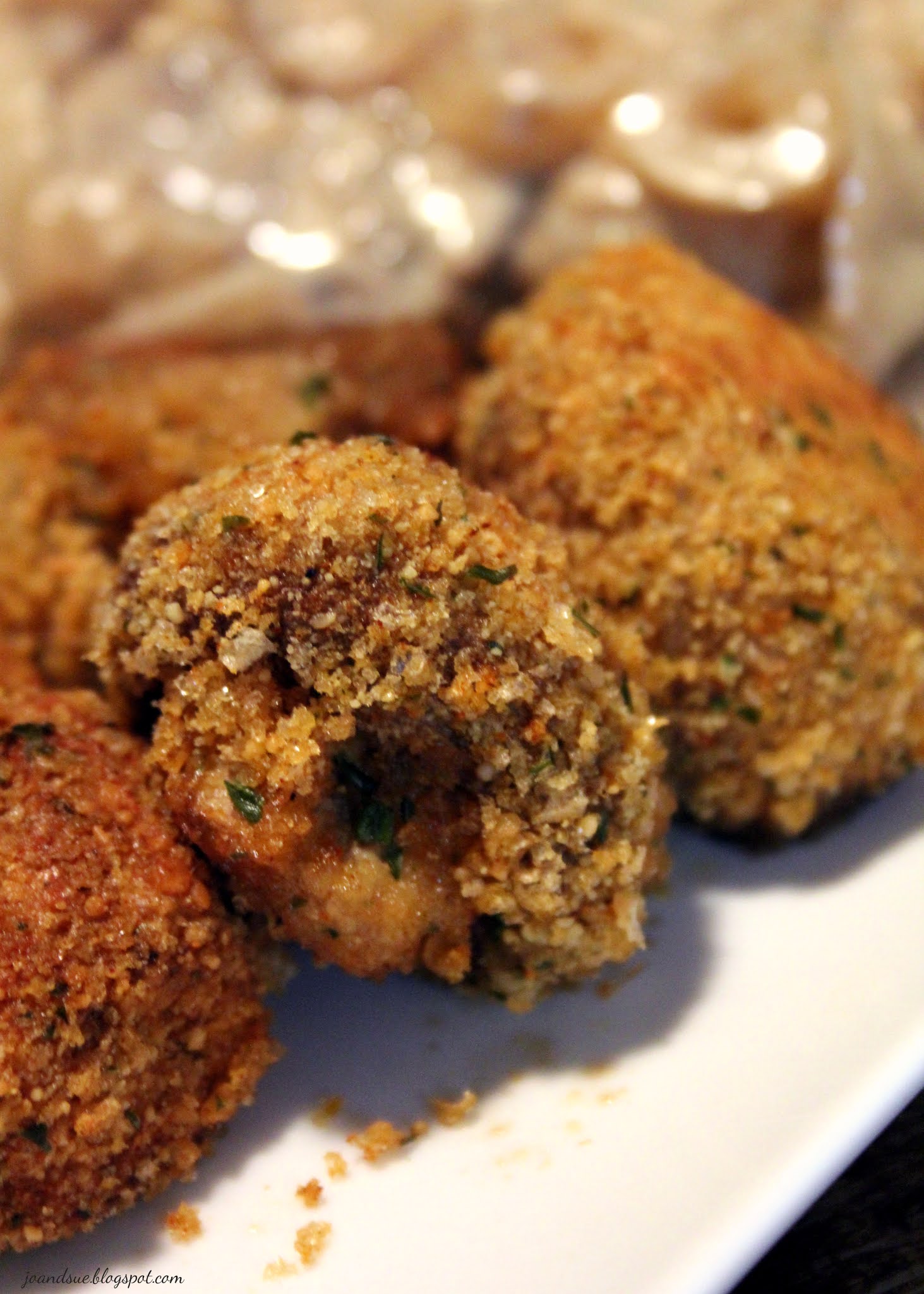 Jo and Sue Keto Oven Fried Mushrooms