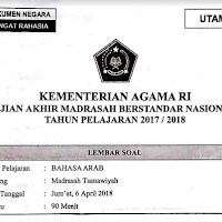 Contoh Soal Uambn Bahasa Arab Madrasah Tsanawiyah Mts Kurikulum 2013 Tahun 2019 Contoh Soal Un Sd Smp Sma
