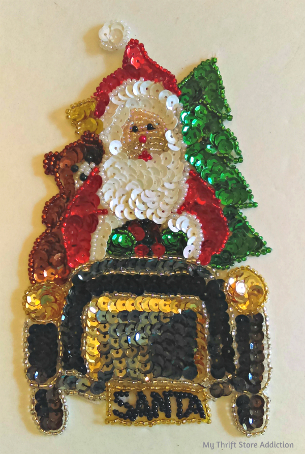 Sequined Santa