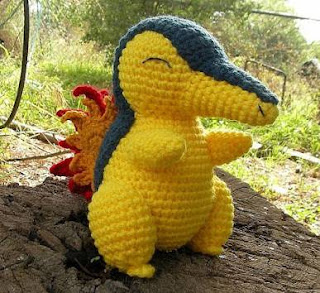 PATRON GRATIS CYNDAQUIL | POKEMON AMIGURUMI 14