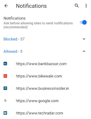 Disable Chrome notifications