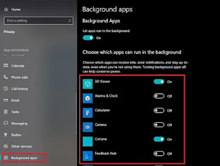 background apps background apps