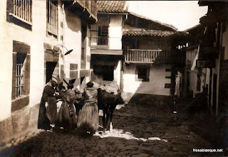 Calle Enrique Fraile de Candelario Salamanca en 1932