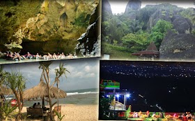 Paket Wisata Jogja 2 Hari 1 malam sri gethuk + Goa Pindul + pantai Indrayanti + mangunan DLL
