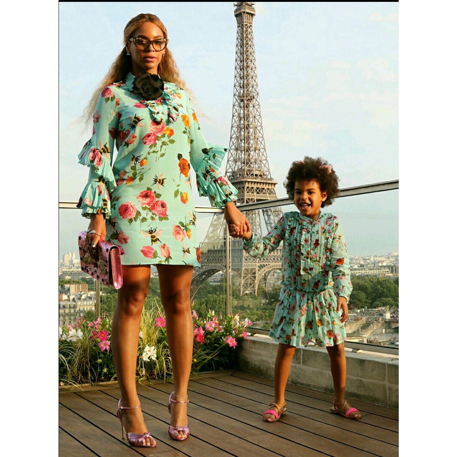 Welcome to Paisy K&rsquo;s blog: Beyonce and daughter vs kim and daughter