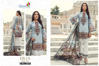 Saniya Trendz Iris Lawn 2019 Pakistani Suits wholesale