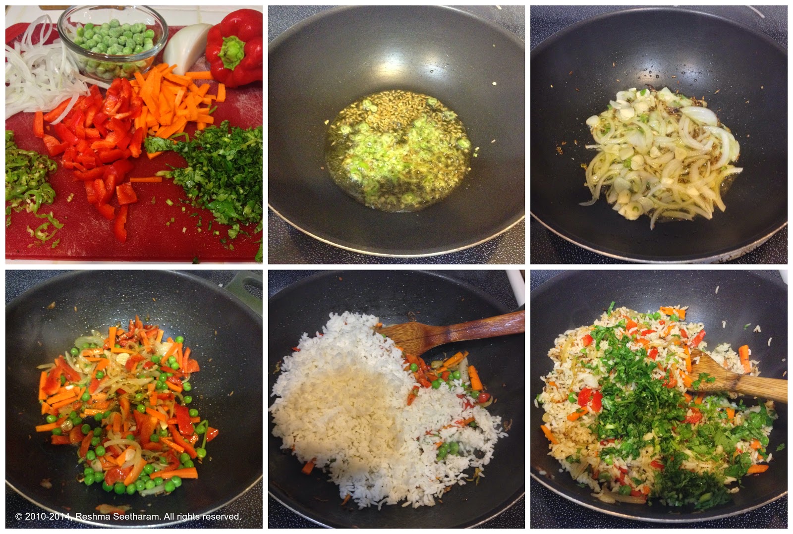 Kids Lunchbox Idea Cumin Vegetable Fried Rice