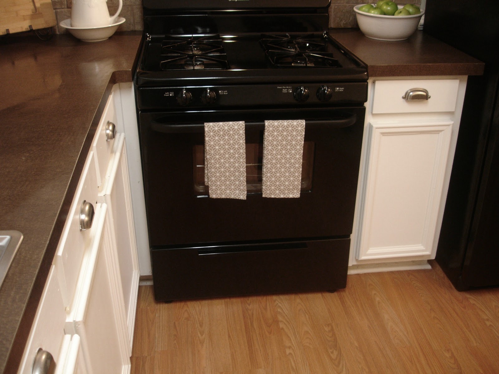 Don't Disturb This Groove: Kitchen Cabinets Updated With Moulding