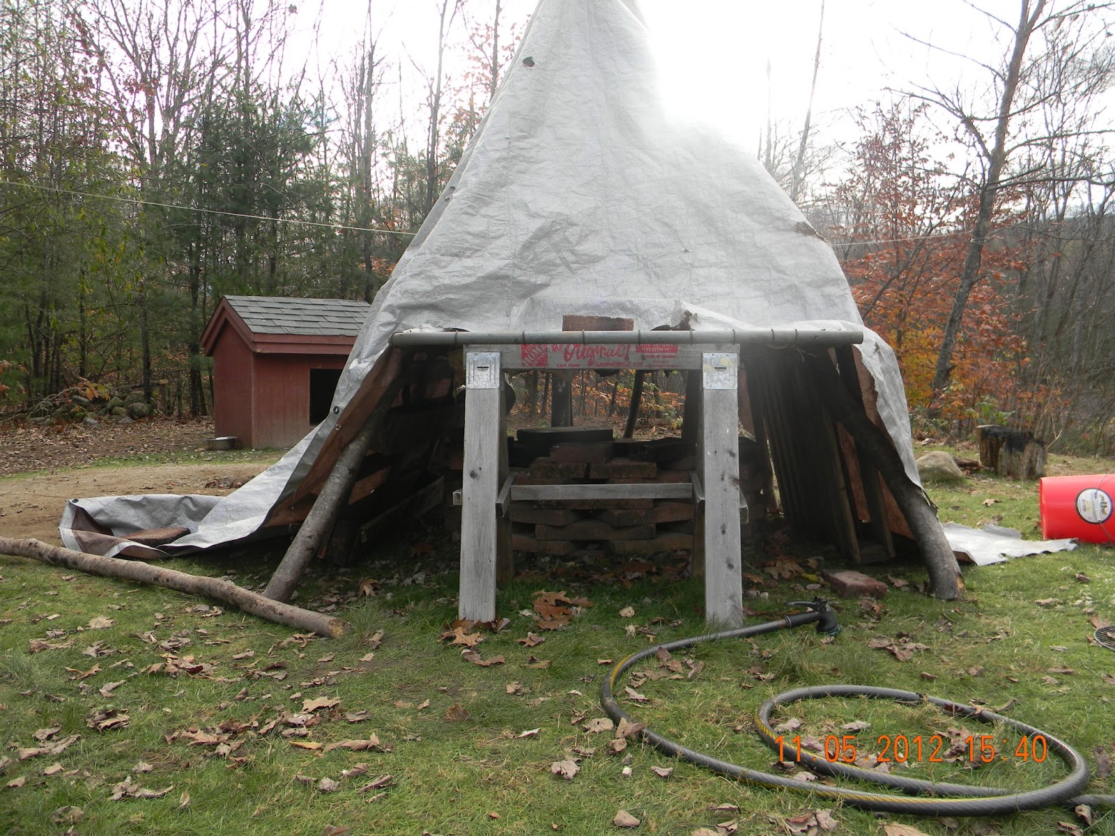 Shaker Hill Farm Pig butchering photos