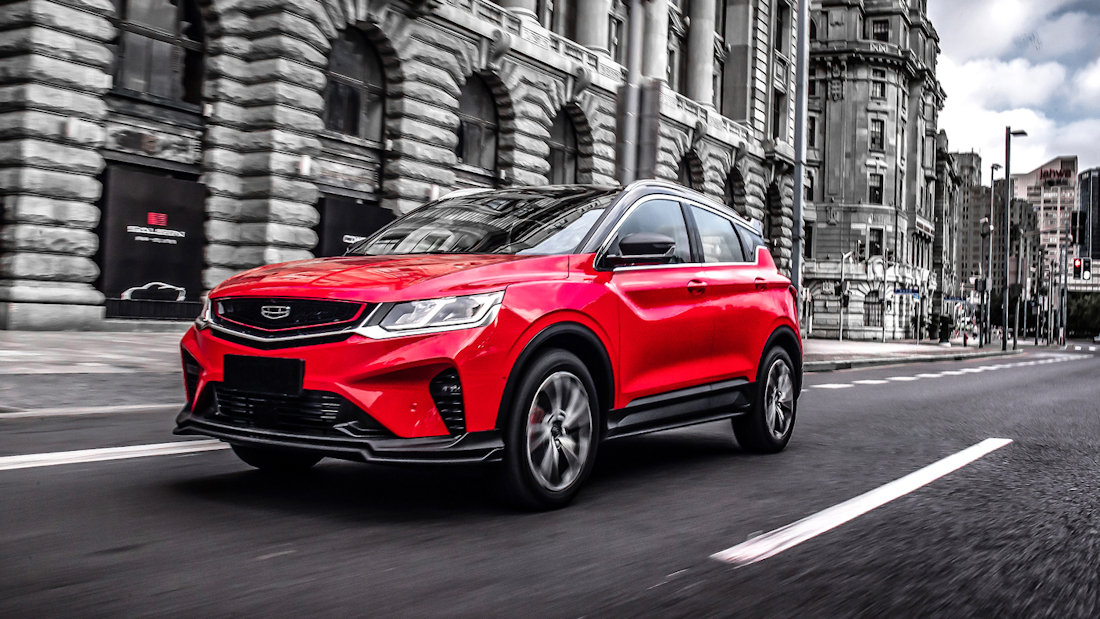 The Geely Coolray was October's BestSelling 5Seater SUV