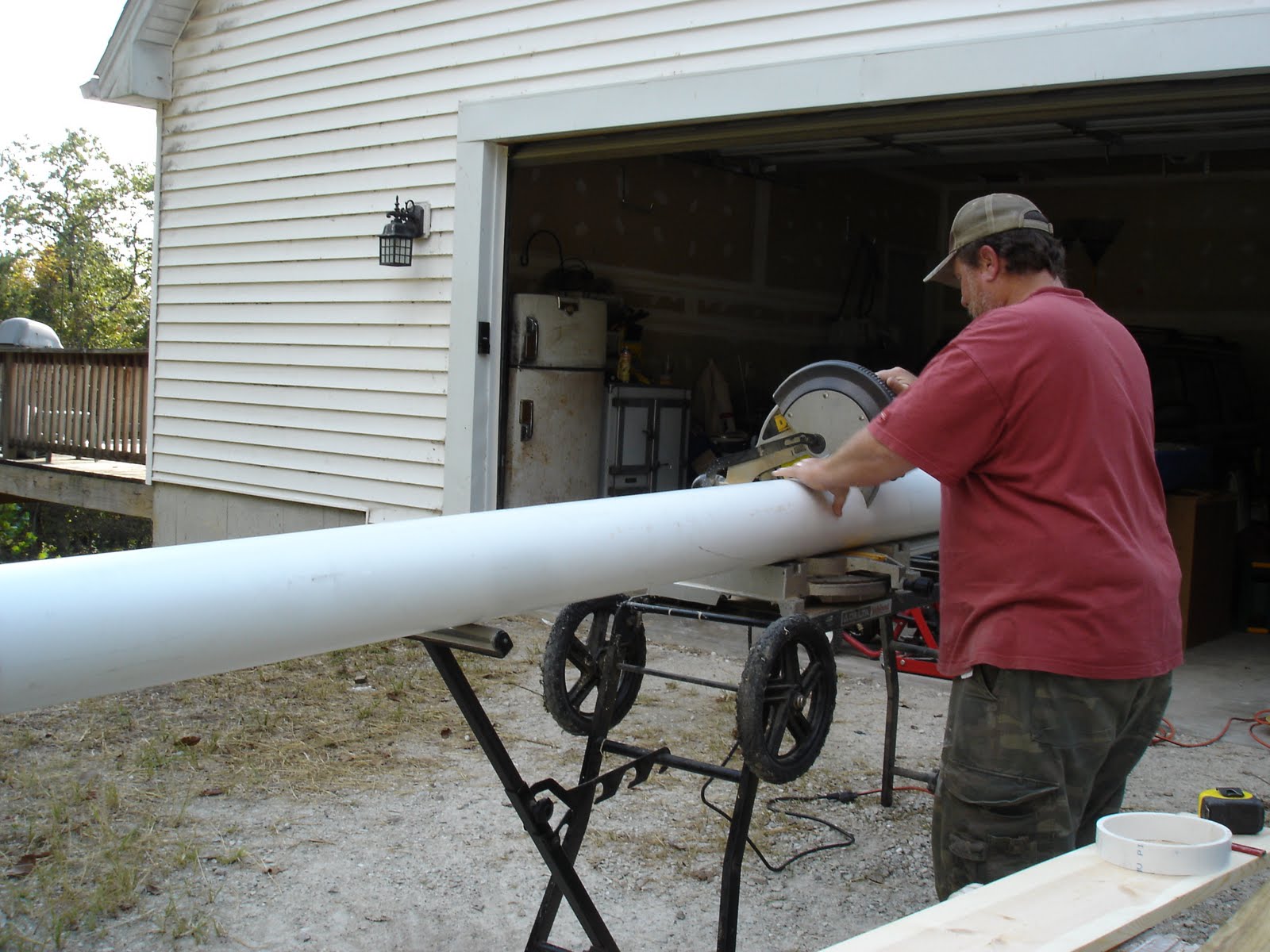 MOVING ON TO THE PAST Homemade Deer Feeder