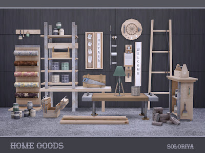 Магазины — наборы мебели и декора для Sims 4 со ссылками для скачивания