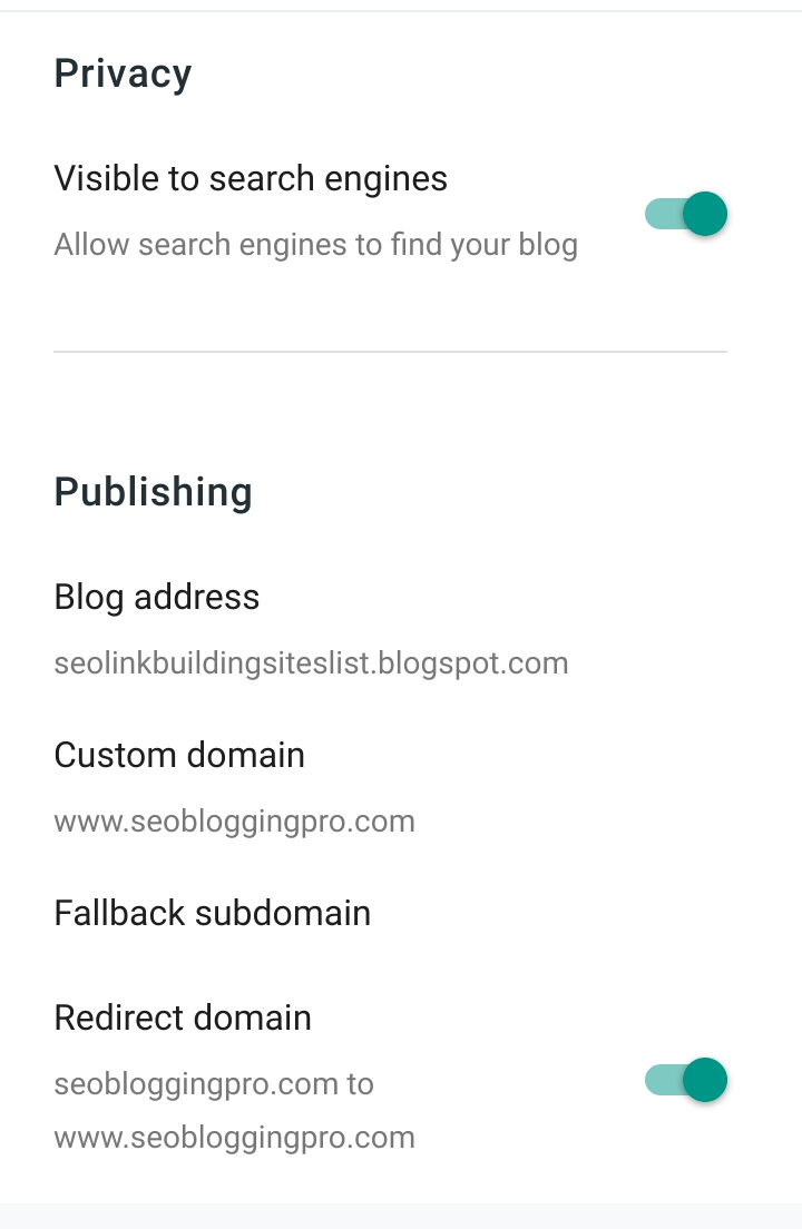 Use Settings Tab in New Blogger Interface