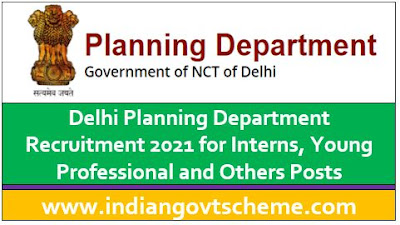 Delhi Planning Department Recruitment