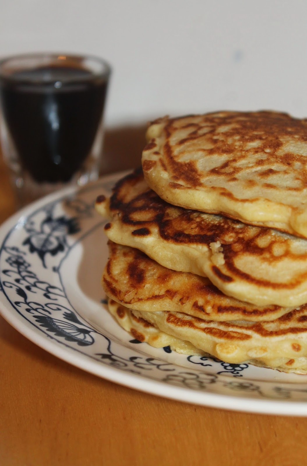 Savory Moments Oldfashioned oatmeal pancakes with buttermolasses sauce